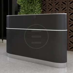Receptie Alpeda Liba Desk Auriu / Crom / Rose / Black - imagine 4