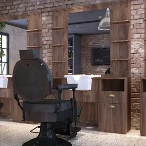 Post de lucru frizerie / barber styling unit Alpeda Forte - imagine 4