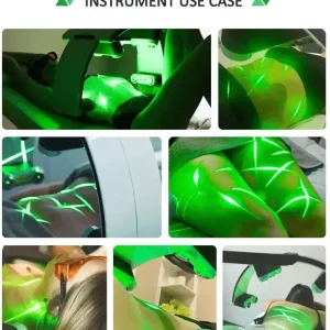 Aparat 10D Lipolaser 532nm rotire 360 grade, 10 DIODE laser, reducere celulita, tonifiere si remodelare corporala, body conturing, rotating green laser lights 10D LIPO Maxlipo Shape - imagine 5