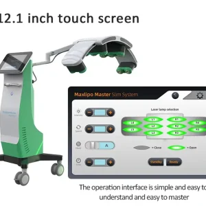 Aparat 10D Lipolaser 532nm rotire 360 grade, 10 DIODE laser, reducere celulita, tonifiere si remodelare corporala, body conturing, rotating green laser lights 10D LIPO Maxlipo Shape - imagine 21