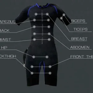 Costum EMS Body Suit Personal Use Wireless, crestere masa musculara, electrostimulare, microcurenti, APP SBODY WireLess - imagine 3