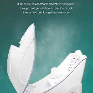 Sauna spa capsula HerbalMIST, capsula profesionala termosudatie cu infuzare de uleiuri esentiale pentru detoxifiere si pierdere in greutate - imagine 17